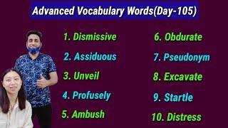 Advance Vocabulary Word(Day-105)// Rohingya English news