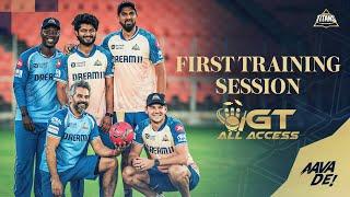 GT All-Access | First Training Session | TATA IPL 2025