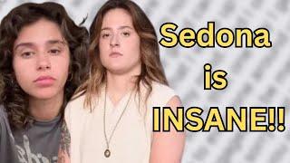 Sedona is insane! #sedona #sedonaliv #liv #tiktokdrama #dramaalert #horrorstories #lgbtdrama