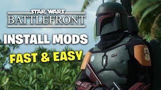 Star Wars Battlefront 2 - How to install mods on Battlefront 2 TUTORIAL *2023* (Fast & Easy)