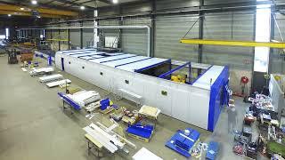 Assembly of MicroStep Fiberlaser Cutting Machine - at Dulasta in Staphorst