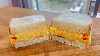 Creative Sandwich Recipes: Perfect Flavor Balance with Potatoes and Eggs.