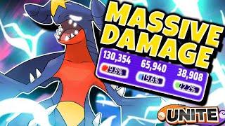 GARCHOMP’S DAMAGE WILL GIVE YOU GOOSEBUMPS | Pokemon Unite | zugrug