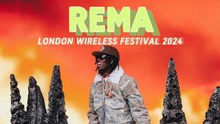 REMA shuts down his London Wireless Festival set | Joined on stage by Shallipopi, Darkoo, Zerry DL