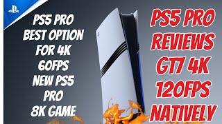 PS5 Pro Reviews -  GT7 PS5 Pro 4K 120FPS Natively - New PS5 Pro 8k Game- New PS5 Pro Background