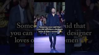The designer vs design #runway #model #fashionweek #runwaymodel #zuhairmurad #shorts #viral