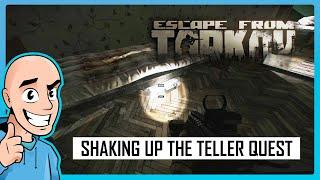 Escape from Tarkov PVE: Shaking up the Teller Quest Guide Customs | Teaching My Son #31 | Full Raid