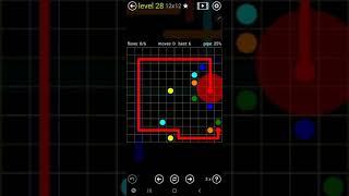 How To Solve Flow Free Extreme Pack Level 28 12x12 Hardest Board Walk Through Solution Walkthrough