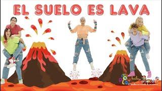 COREOKIDS El suelo es LAVA con baile - ESTA FIESTA para niñas y niños que les guste el baile