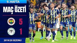 ÖZET: Fenerbahçe 5-1 Konyaspor | 9. Hafta - 2019/20