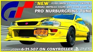 *NEW* GT7 - SWAPPED Subaru Impreza Coupe WRX STi '99 Pro Tune | Nurburgring Setup | Gran Turismo 7 |