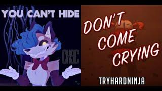 [FNAF MASHUP] Don't Come Crying & You Can't Hide | Deuz Fazbear