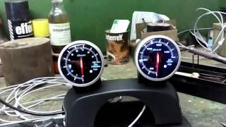 Defi BF / 60mm / oil pressure / oil temperature.