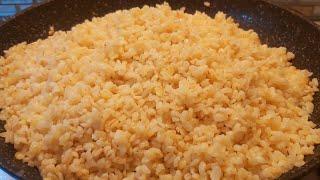 How to cook delicious bulgur for a side dish? An easy, practical bulgur recipe!