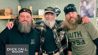 Willie & Jase Find Joy in Tough Times with Phil & Miss Kay’s Health Struggles | Duck Call Room #424