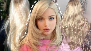 Get Barbie Blonde Hair FAST! lighten your hair from roots to tips