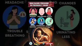 Pregnancy High BP Signs Moms To Be Must Know | Pregnancy Complications | Gestation Hypertension