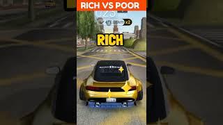 RICH VS POOR  Extreme car driving simulator 