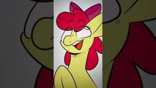 Applebloom thinks about Thunderlane #mlp #mylittleponyfriendshipismagic  #shorts