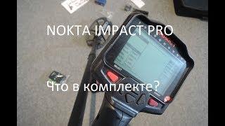 Металлоискатель Nokta Impact PRO комплект - комплектация, обзор, что в сумке?