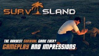 Survisland - The Hardest Survival Game Ever? Gameplay and Impressions!