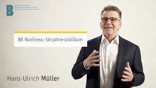 Interview mit Hans Ulrich Müller, Absolvent HWV | 50-Jahre-Jubiläum | BFH Wirtschaft