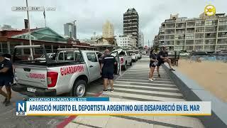 Apareció muerto el deportista argentino que desapareció en el mar │N20:30│ 07-03-2025