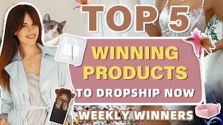 Top 5 Winning Products to Dropship Now | Weekly Winners