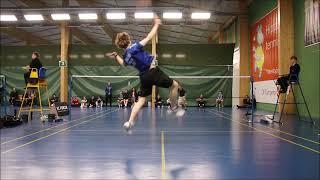 Badminton Elite Tournament Puhakka vs Gras 3rd Game