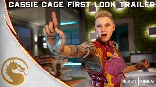 Mortal Kombat 1 - Cassie Cage First Look Trailer !