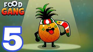 Food Gang - Gameplay Walkthrough Part 5 (iOS & Android) Max Level