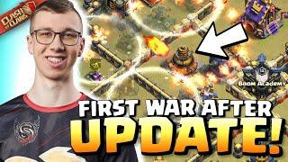 INSANE GRAND FINALS lands on First Day of UPDATE! New DEFENSE/SPELL! Clash of Clans