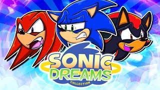 Sonic, Shadow & Knuckles Play Sonic Dreams Collection!