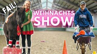 WEIHNACHTSSHOW mit Valentino (fail)