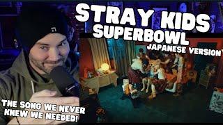 Metal Vocalist First Time Reaction - Stray Kids 『Super Bowl -Japanese ver.-』 Music Video