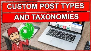 ️ Post types and custom categories (custom post types and taxonomies), wordpress 111