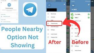 Troubleshooting: People Nearby Option Missing on Telegram | people nearby option not showing (2024)