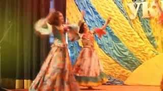 Group gipsy dance