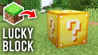 How To Install Lucky Block Mod In Minecraft - Full Guide