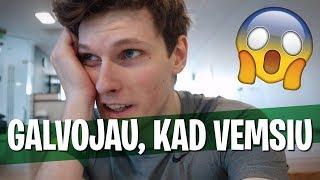 LABAI MAŽAI TRŪKO!  | VLOGAS 1