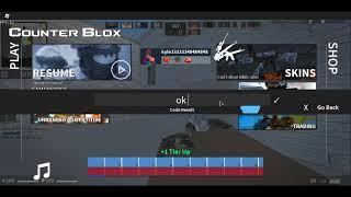 COUNTER BLOX CODES MARCH 2021