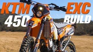 KTM 450 EXC Dual Sport Bike Build