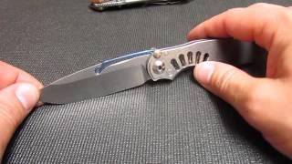 Chris Reeve Ti-Lock, Epic Win and Fail in the same knife ... I'm so confused!!!