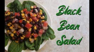 Black Bean Salad ~ Homestead Corner