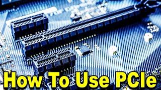 How To Use PCI Express Slots? PCIe Add On Cards | Graphics Card, Sound Card | @KshitijKumar1990