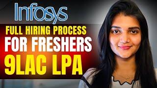 How to get a Job at Infosys? | For Freshers upto 9LPA | Complete Infosys Hiring Process Explained