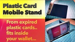Plastic Card Mobile Phone Holder