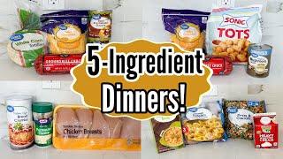 5 CHEAP & EASY 5-INGREDIENT DINNERS!