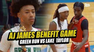 Green Run host Lake Taylor in Ashley James Benefit Game!!