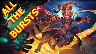 ALL THE BURSTS - TALUS GAMEPLAY - PALADINS AND CHILL